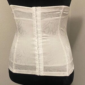 White Floral Shapewear